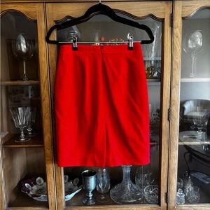 Red Women's Skirt